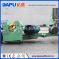Ribbed wire rolling and straightening machine